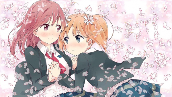 Sakura Trick 2014 600x338 - Top anime bách hợp hay nhất từ trước đến nay